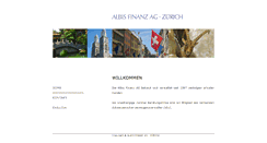 Desktop Screenshot of albisfinanz.ch